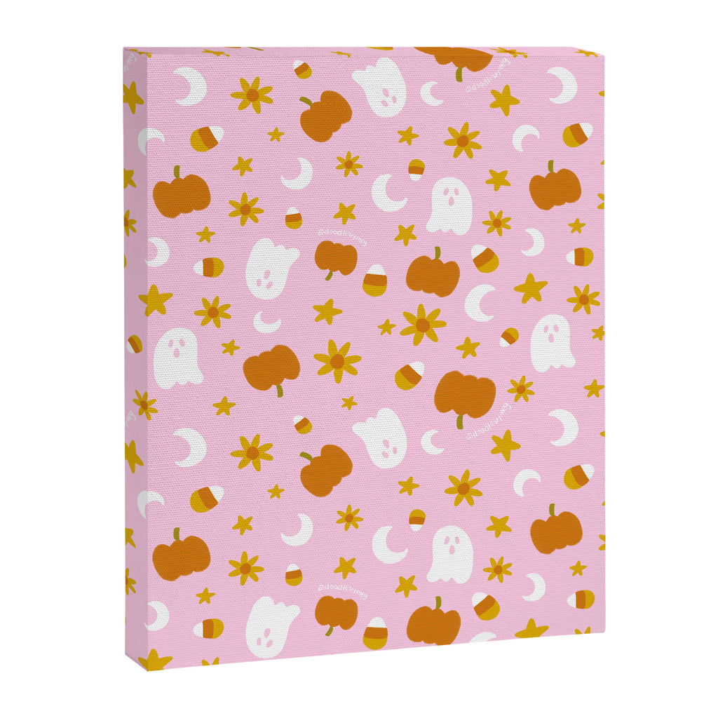 Is It Fall Yet in Pink Canvas Print Gallery Image 8
