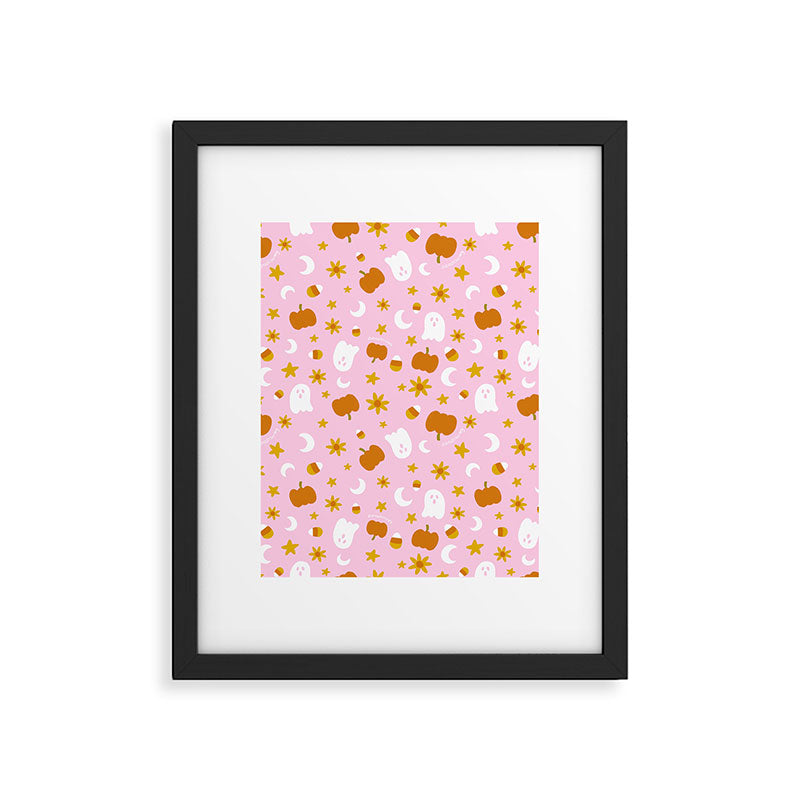 Is It Fall Yet in Pink Framed Art Print Gallery Image 6