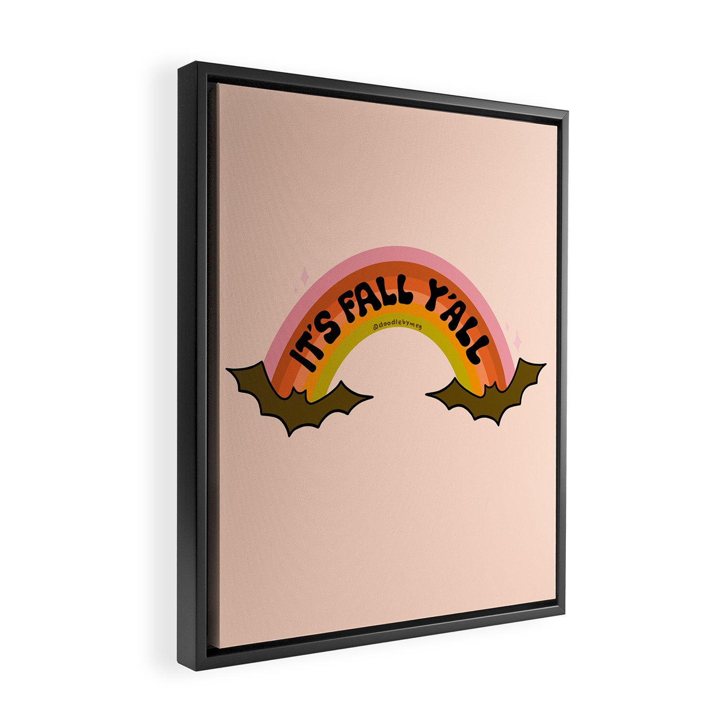 It's Fall Y'all Framed Canvas Print Gallery Image 2