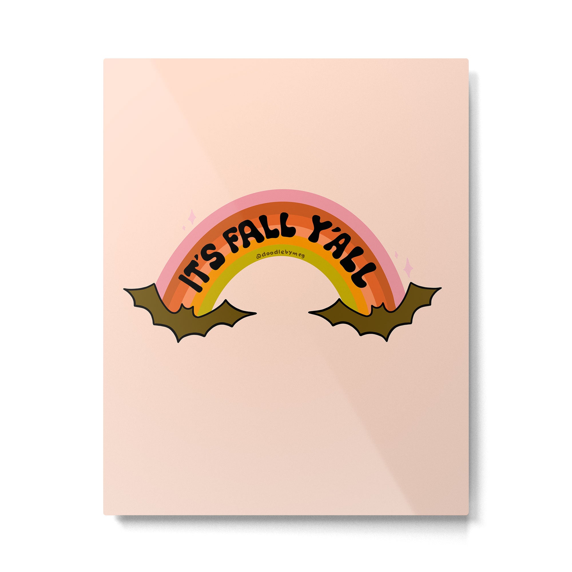 It's Fall Y'all Metal Print Gallery Image 6