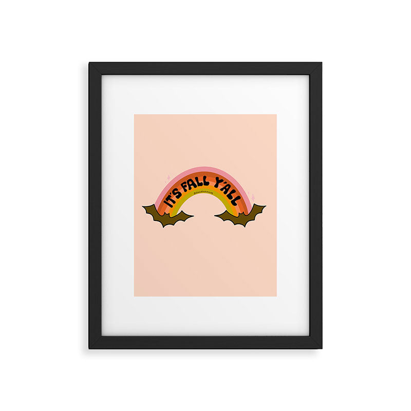 It's Fall Y'all Framed Art Print Gallery Image 6