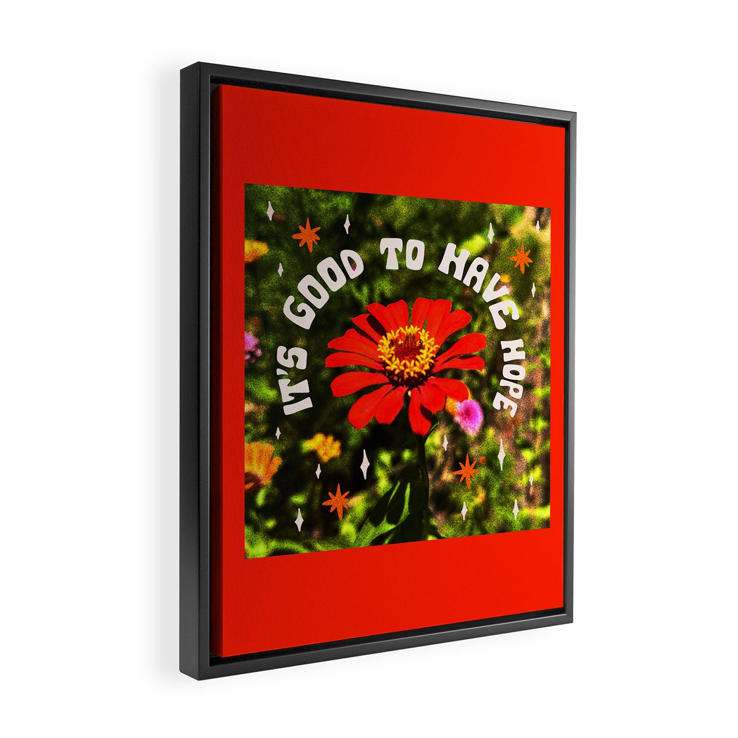 It's Good To Have Hope Framed Canvas Print Gallery Image 2