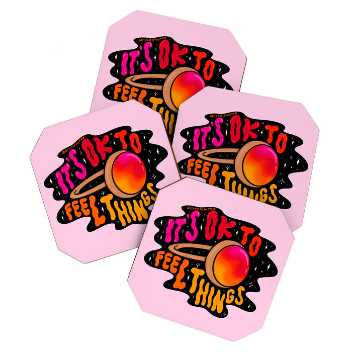 It's Ok to Feel Things Coaster Gallery Image 1