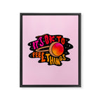 It's Ok to Feel Things Framed Canvas Print Gallery Image 8