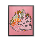 It's Ok to Grow Slow Framed Canvas Print Gallery Image 8