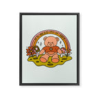 It's Okay to Be Soft Framed Canvas Print Gallery Image 8