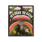 It's Okay to Rest Framed Canvas Print Gallery Image 6