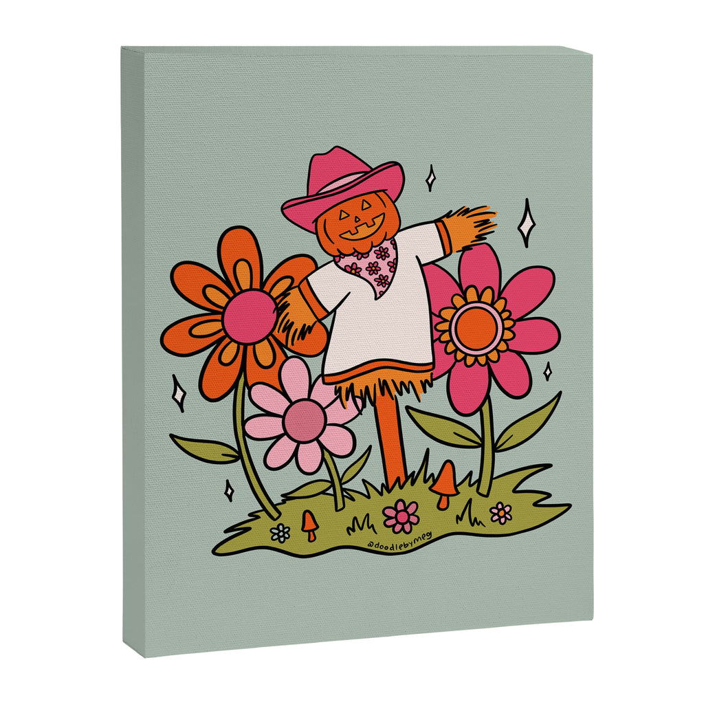 Jolly Scarecrow Canvas Print Gallery Image 8