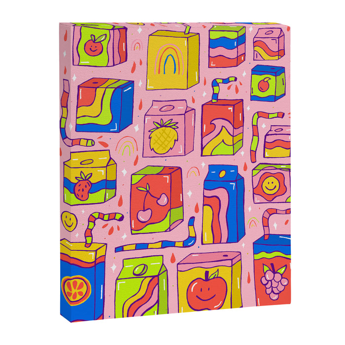 Juice Box Print Canvas Print Gallery Image 1