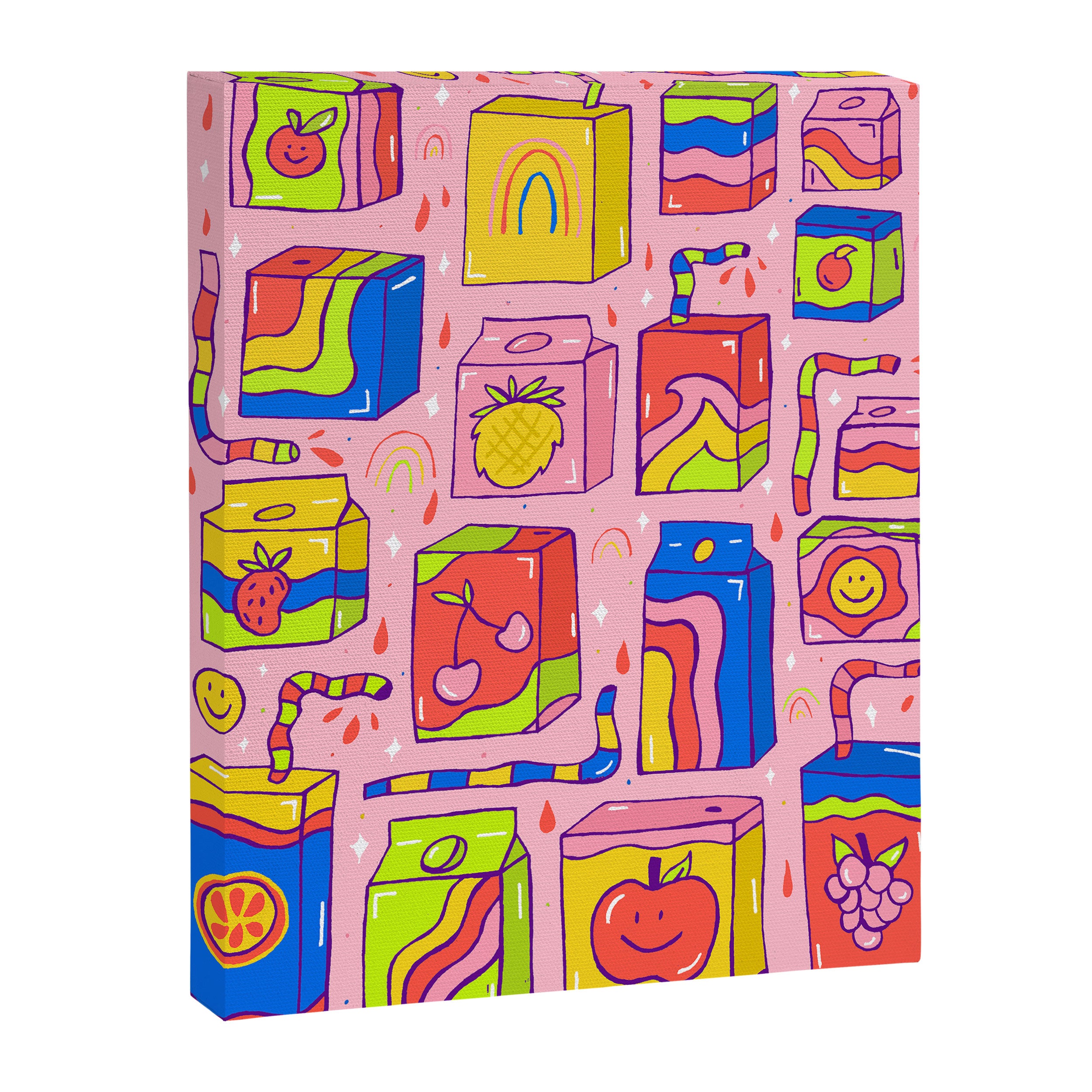 Juice Box Print Canvas Print Gallery Image 6