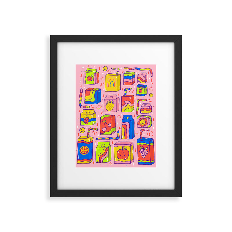 Juice Box Print Framed Art Print Gallery Image 5