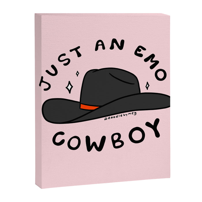 Just An Emo Cowboy Canvas Print Gallery Image 1