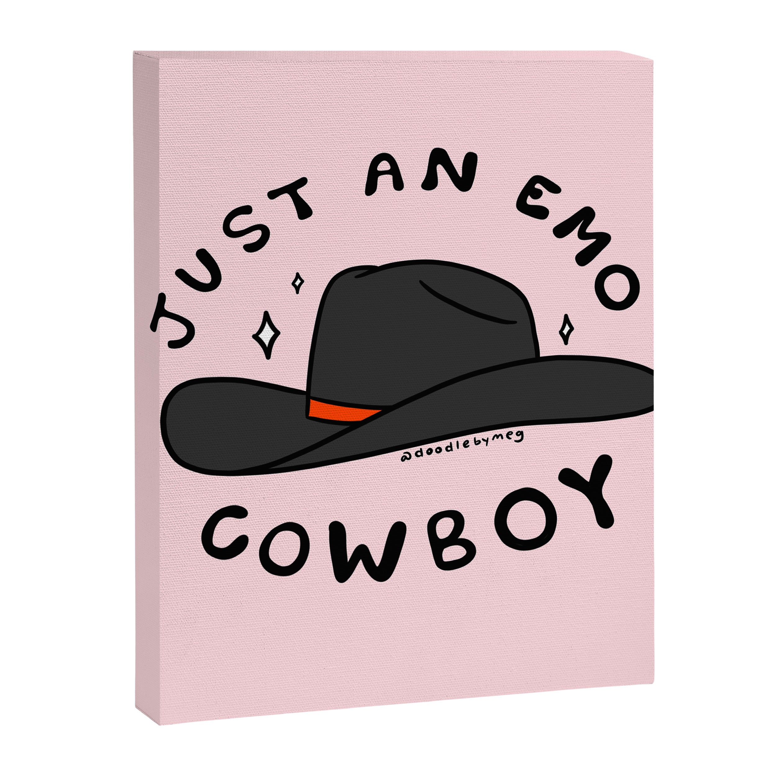 Just An Emo Cowboy Canvas Print Gallery Image 8