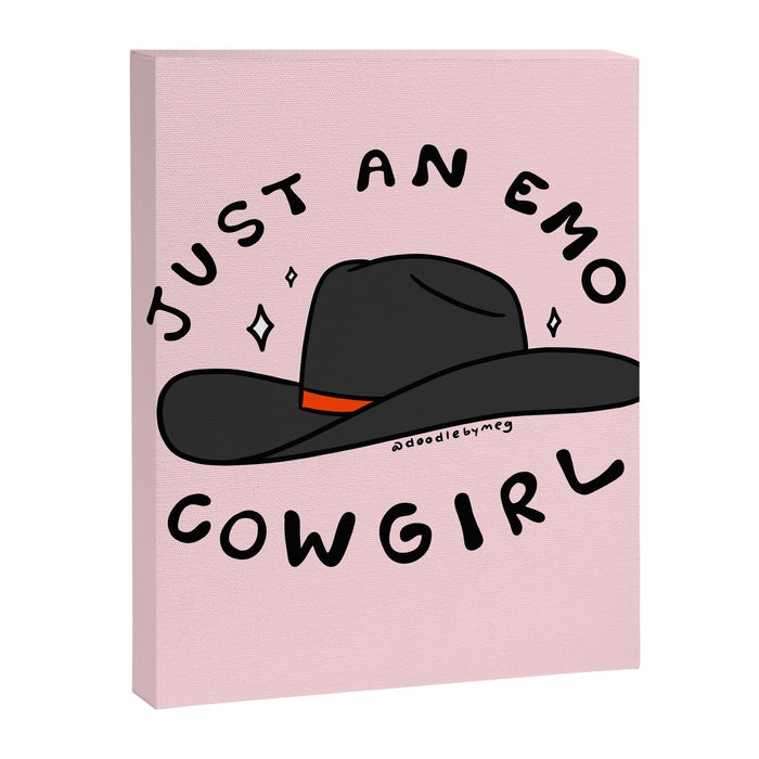 Just An Emo Cowgirl Canvas Print Gallery Image 1