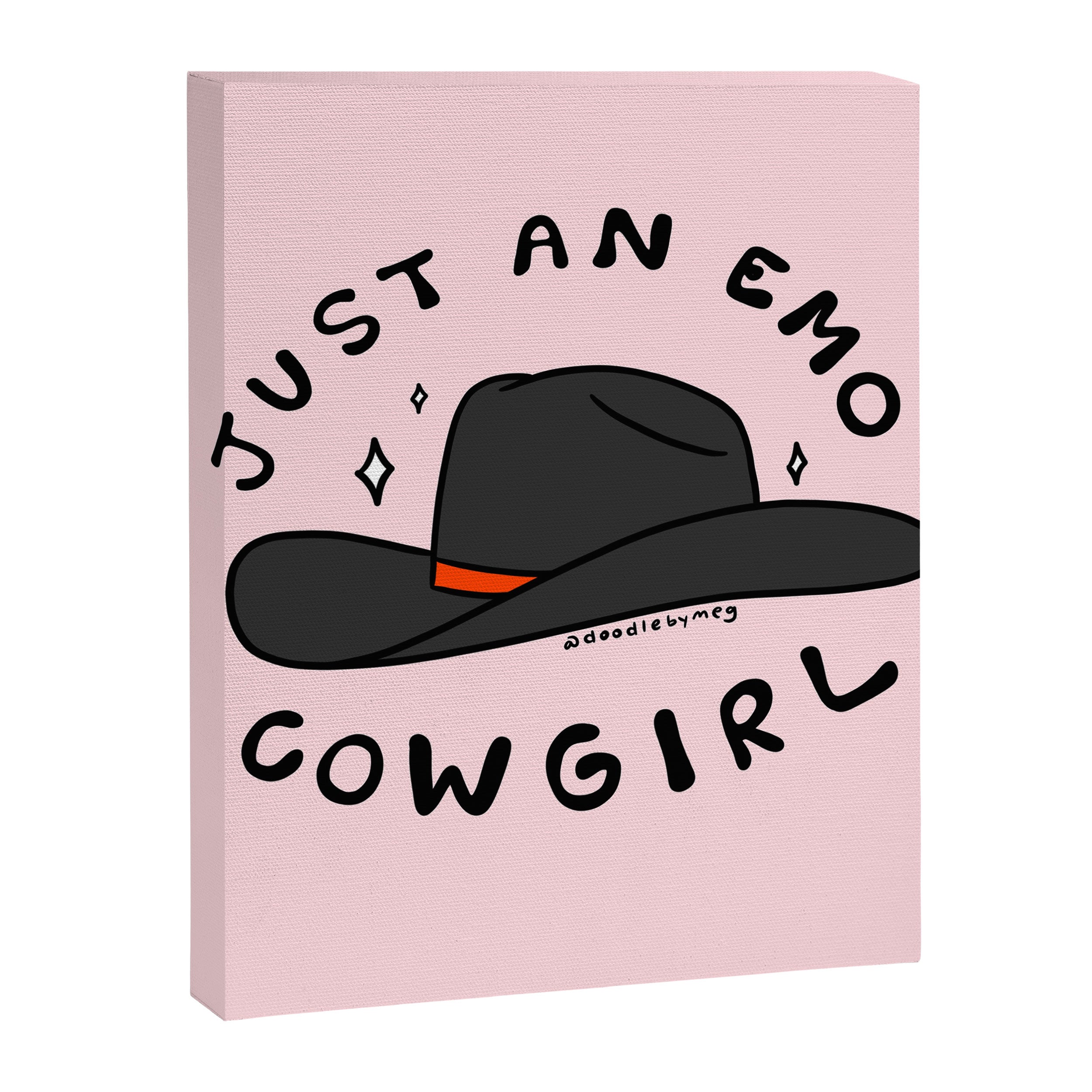 Just An Emo Cowgirl Canvas Print Gallery Image 8