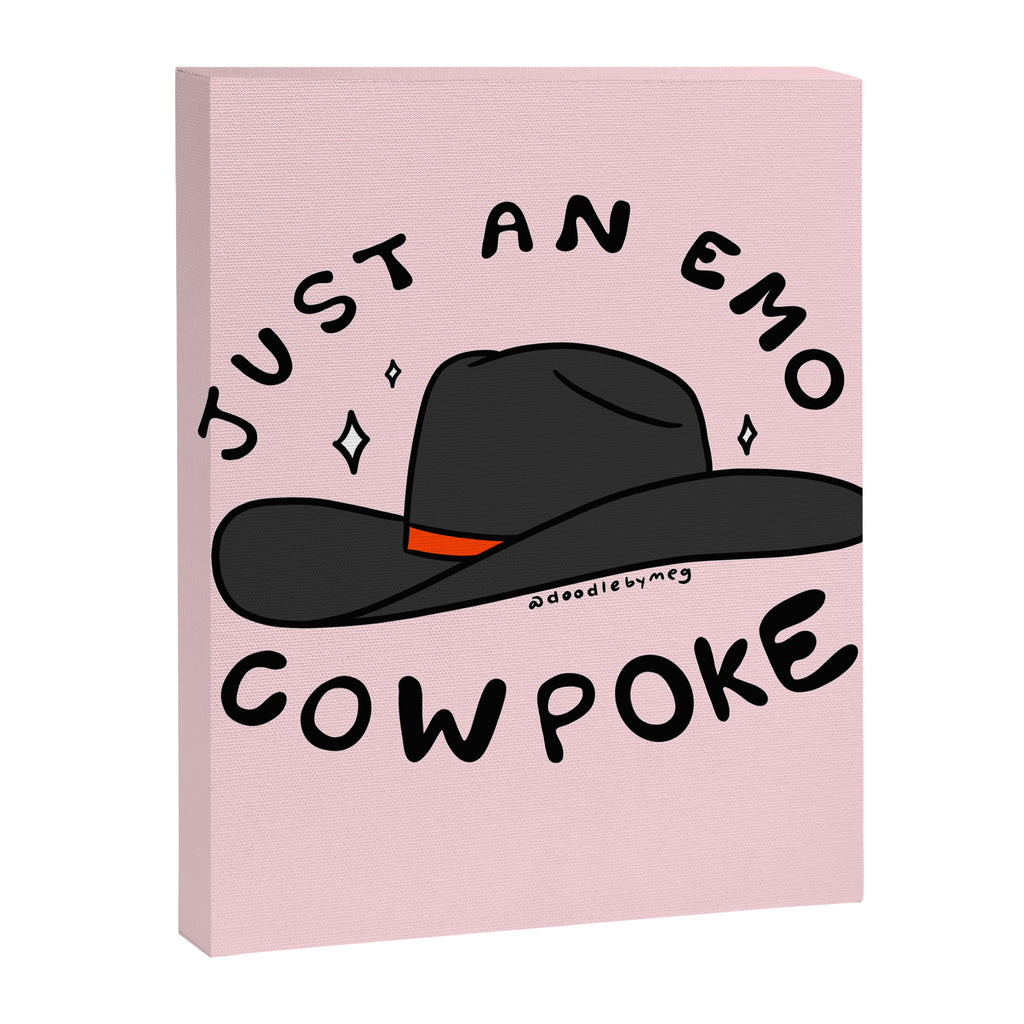 Just An Emo Cowpoke Canvas Print Gallery Image 8