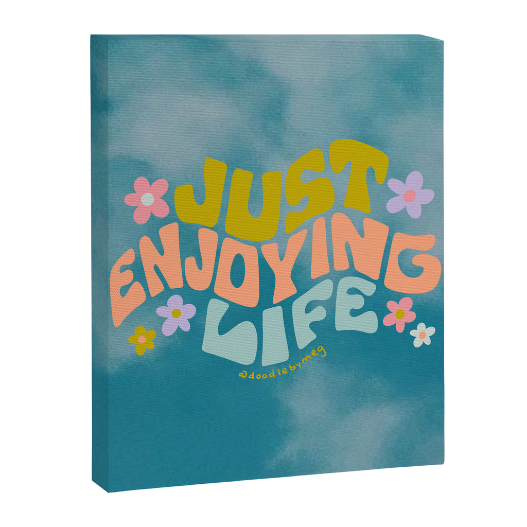 Just Enjoying Life Canvas Print Gallery Image 8
