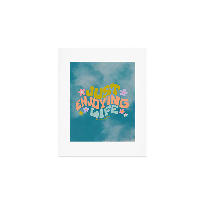 Just Enjoying Life Art Print Gallery Image 1