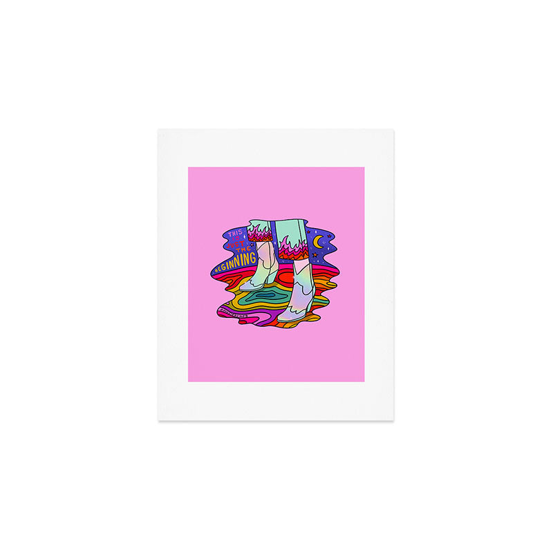 Just the Beginning Art Print Gallery Image 1