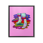 Just the Beginning Framed Canvas Print Gallery Image 8