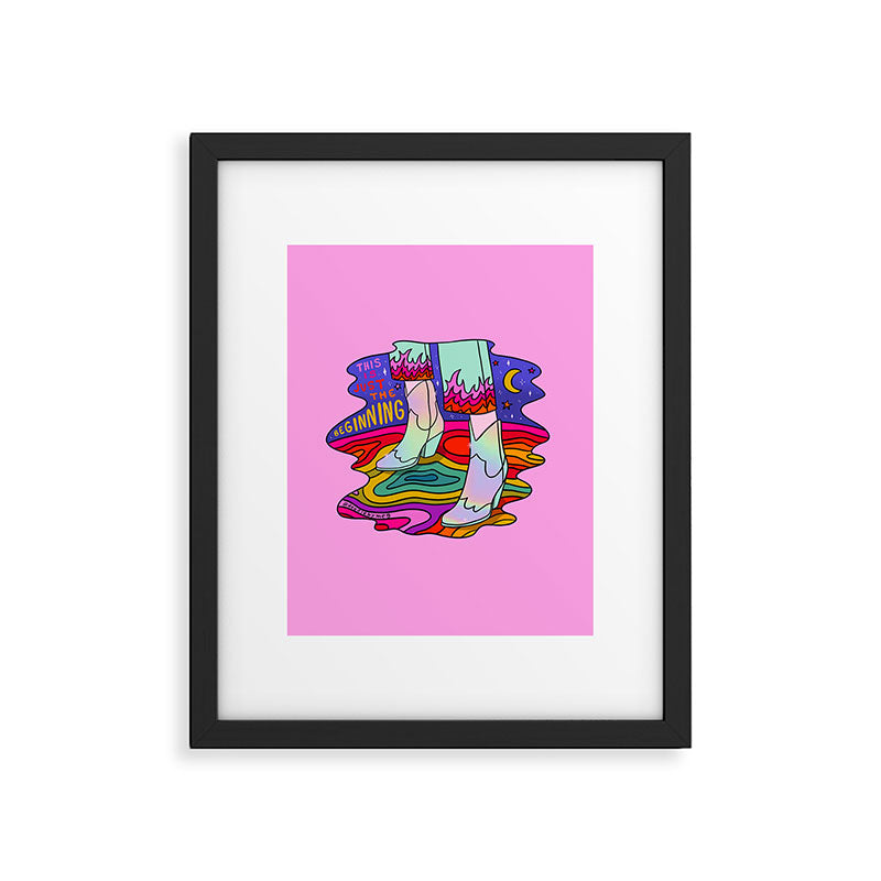 Just the Beginning Framed Art Print Gallery Image 6