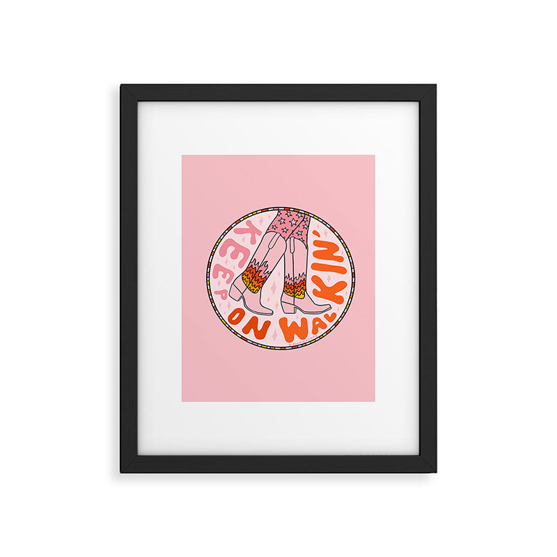 Keep On Walkin' Framed Art Print Gallery Image 6