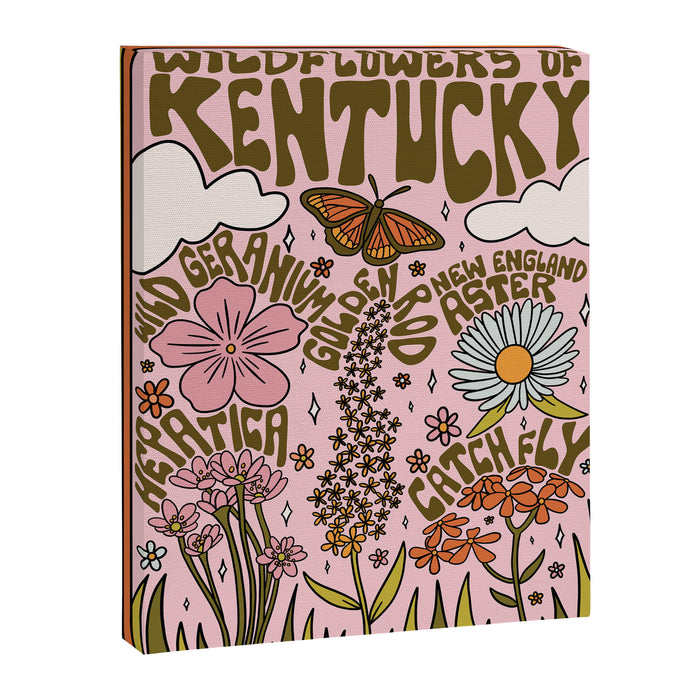 Kentucky Wildflowers Canvas Print Gallery Image 1