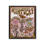 Kentucky Wildflowers Framed Canvas Print Gallery Image 8