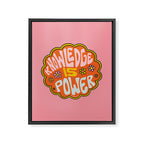 Knowledge is Power Framed Canvas Print Gallery Image 8