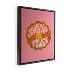 Knowledge is Power Framed Canvas Print Gallery Image 2