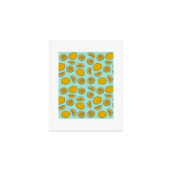 Lemon Print Art Print Gallery Image 1
