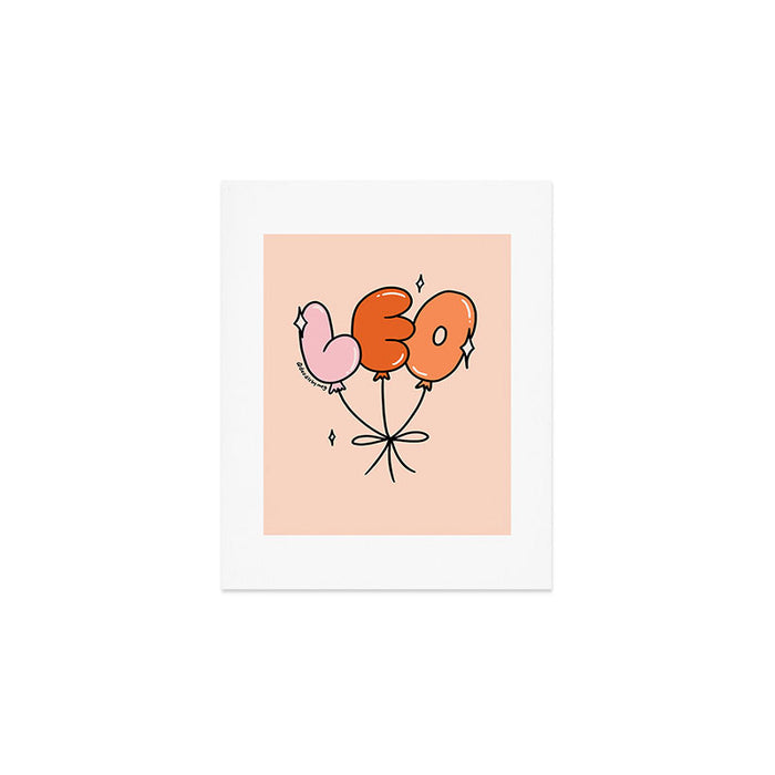 Leo Balloons Art Print Gallery Image 1