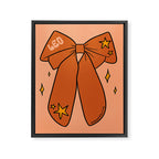 Leo Bow Framed Canvas Print Gallery Image 8
