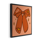 Leo Bow Framed Canvas Print Gallery Image 2