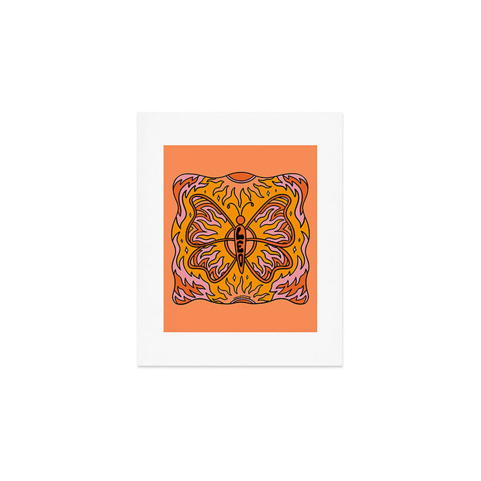 Leo Butterfly Art Print Gallery Image 1