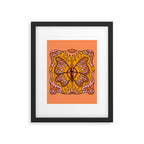 Leo Butterfly Framed Art Print Gallery Image 6