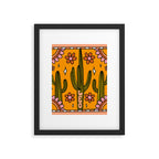 Leo Cactus Framed Art Print Gallery Image 6