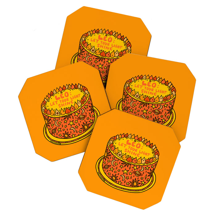 Leo Cake Coaster Gallery Image 1