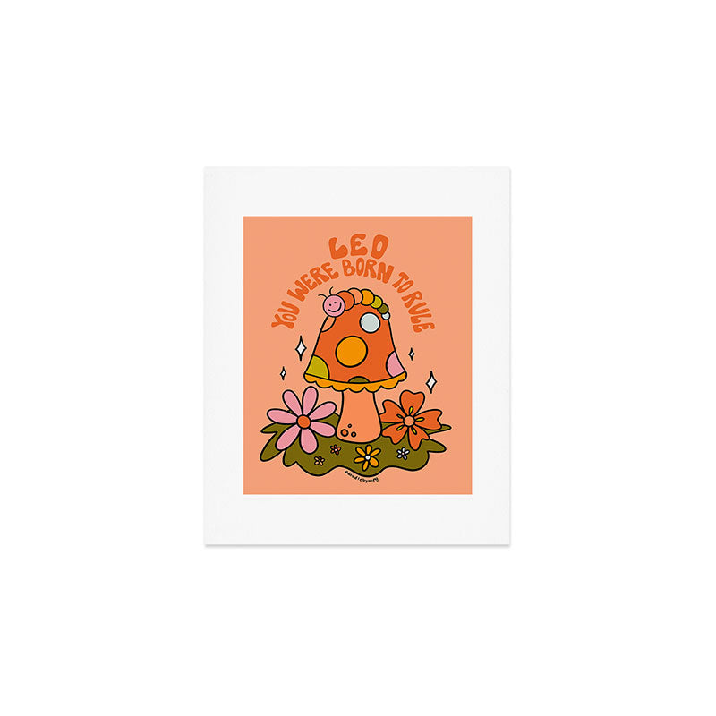 Leo Caterpillar Art Print Gallery Image 1