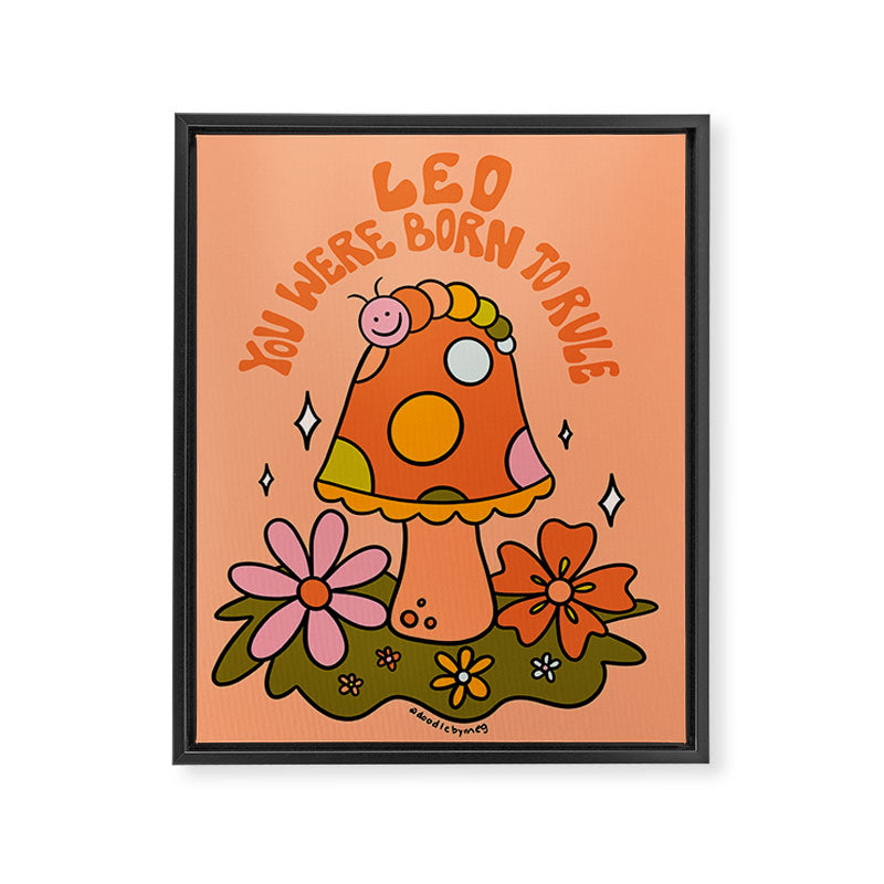 Leo Caterpillar Framed Canvas Print Gallery Image 8
