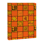 Leo Checkered Print Canvas Print Gallery Image 8