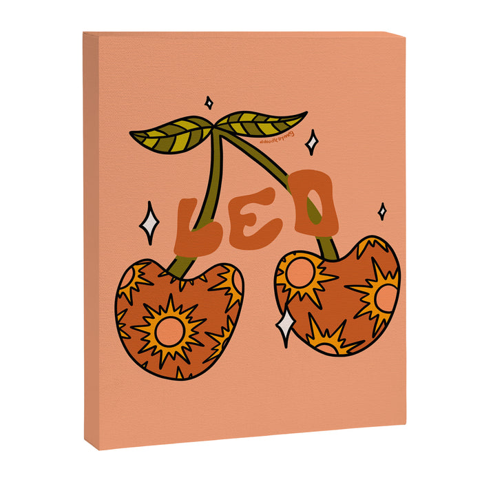 Leo Cherries Canvas Print Gallery Image 1