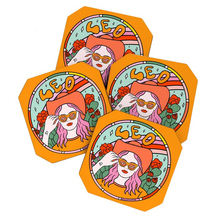 Leo Cowgirl Coaster Gallery Image 1