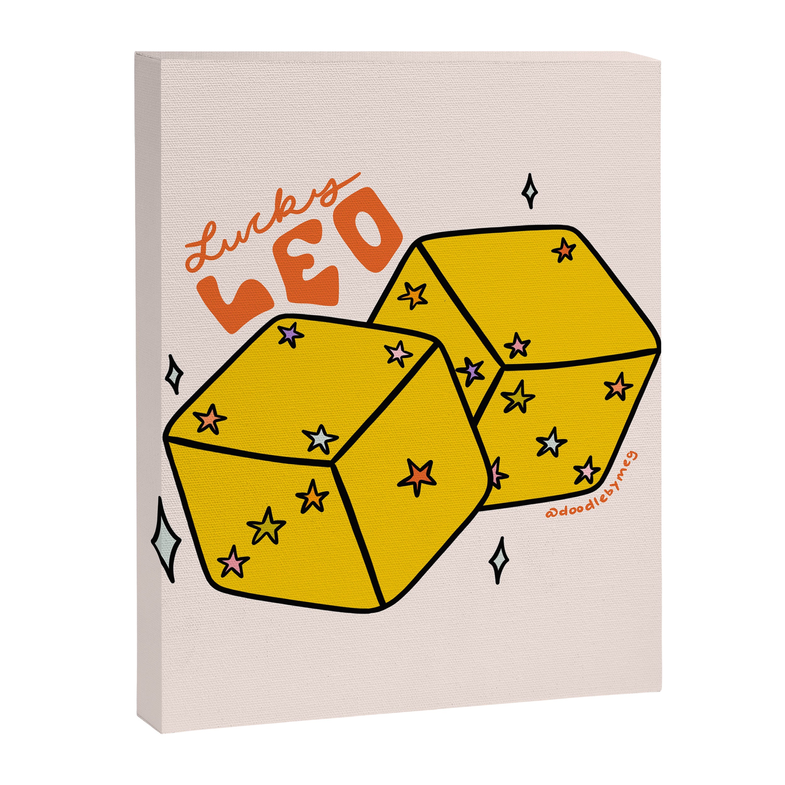 Leo Dice Canvas Print Gallery Image 8