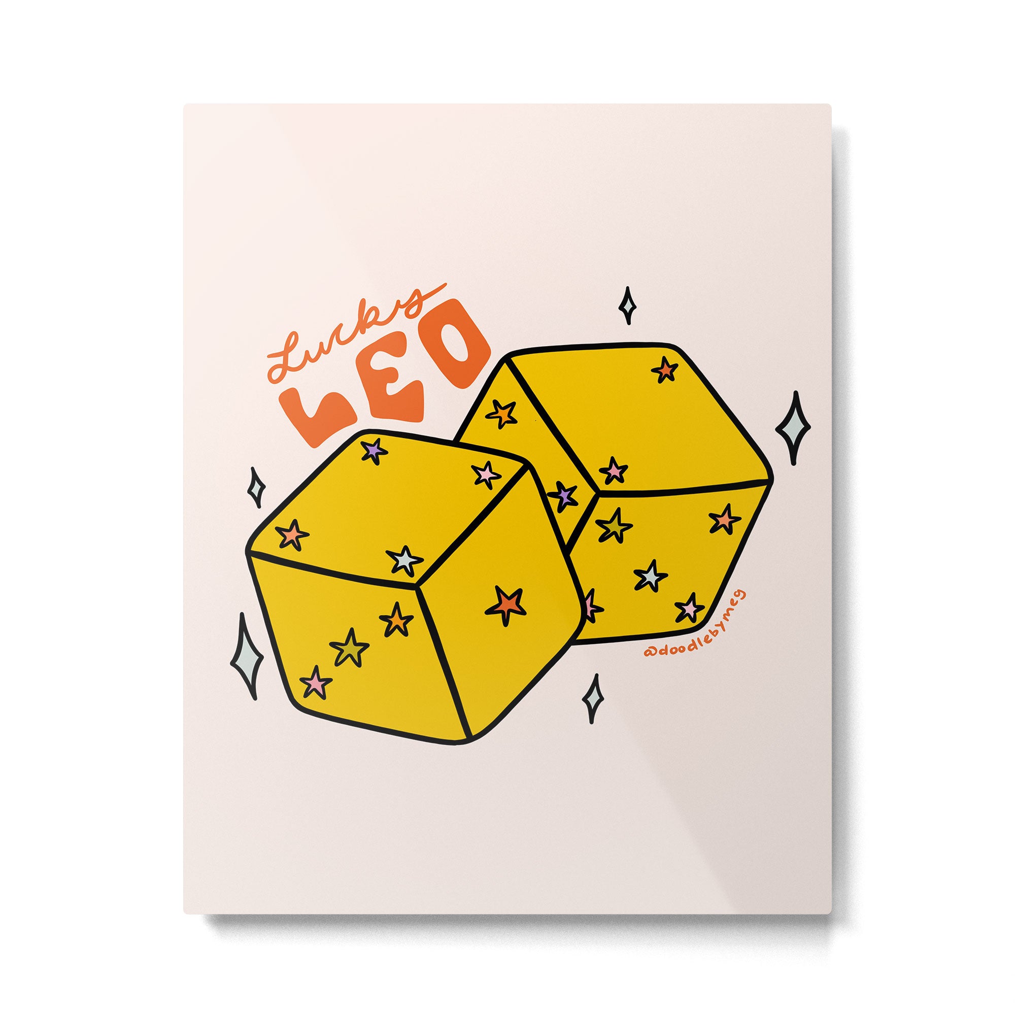 Leo Dice Metal Print Gallery Image 6