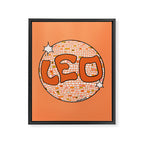 Leo Disco Ball Framed Canvas Print Gallery Image 8