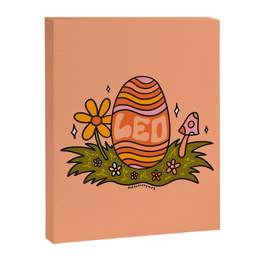 Leo Easter Egg Canvas Print Gallery Image 8