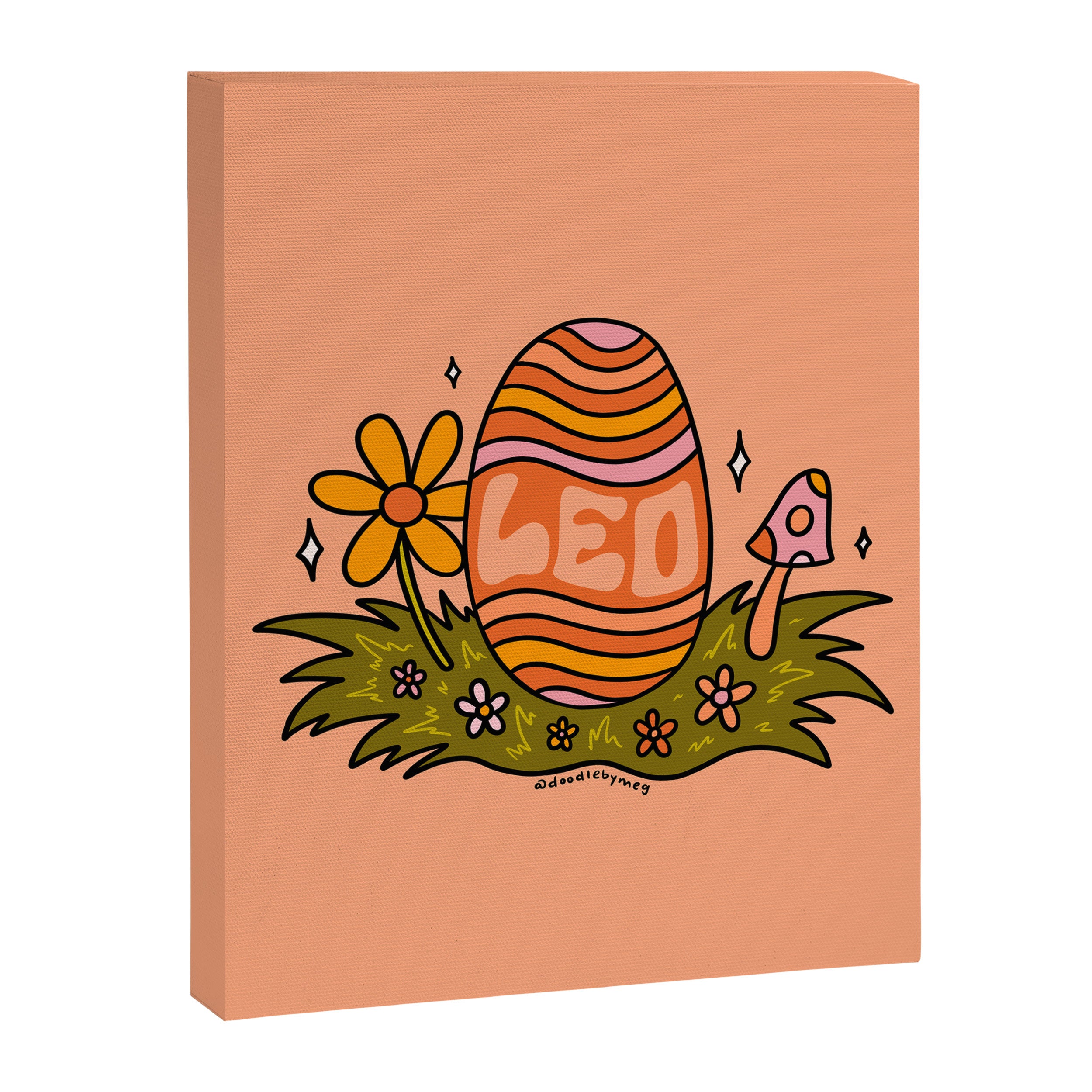 Leo Easter Egg Canvas Print Gallery Image 8