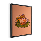 Leo Easter Egg Framed Canvas Print Gallery Image 2