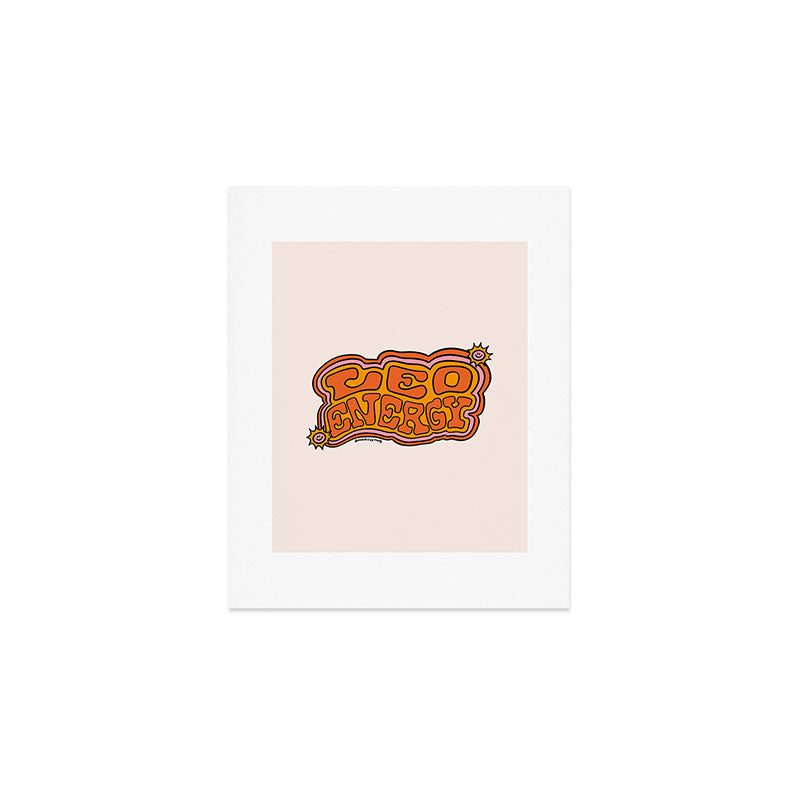 Leo Energy Art Print Gallery Image 1